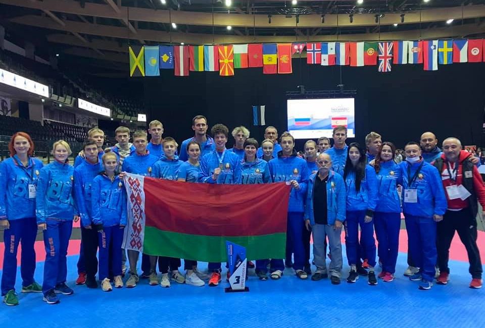 Беларусь заняла 3  общекомандное место (мужчины) открытого чемпионата Европы по таэквондо среди молодежи до 21 года (г.Таллин, Эстония)