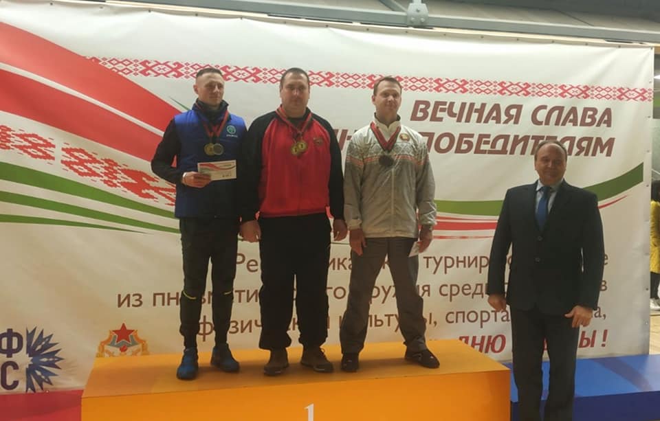 Дедков Александр стал чемпионом по стрельбе из пневматического оружия